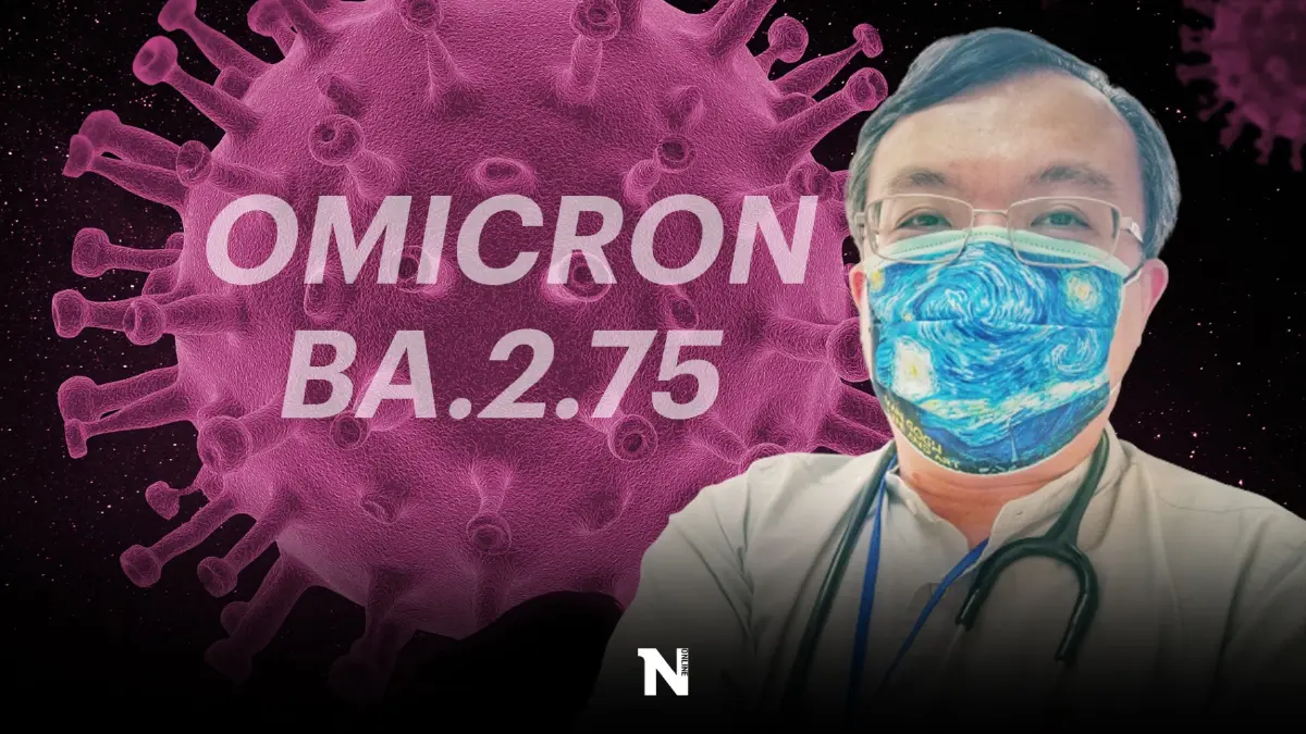 เตือน"โอมิครอน BA.2.75"น่ากังวล หมอธีระ คาดวันนี้ไทยติดโควิด 5.9 หมื่นราย