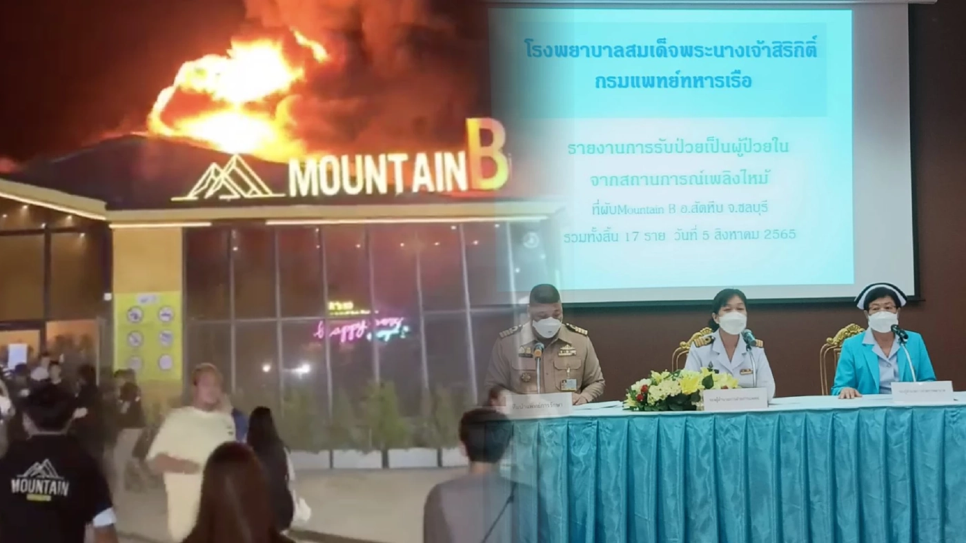 เหยื่อไฟไหม้เมาท์เทนบี ผับ 16 คนอาการหนัก ต้องใช้เครื่องช่วยหายใจตลอดเวลา เหยื่อไฟไหม้เมาท์เทนบี ผับ 16 คนอาการหนัก ต้องใช้เครื่องช่วยหายใจตลอดเวลา