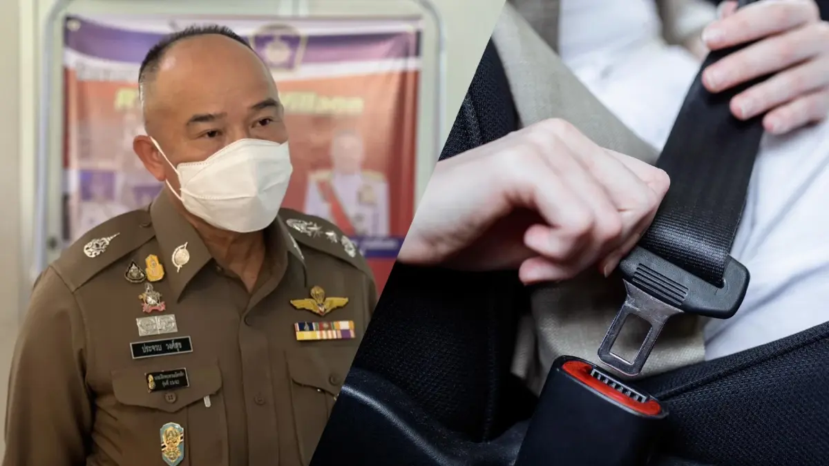 ตร.แจงดราม่า "5 ก.ย. นั่งกระบะแคปต้องคาดเข็มขัด" ชี้ข้อมูลคลาดเคลื่อน