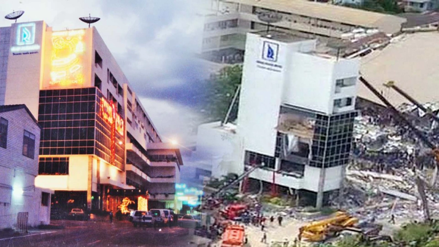 ย้อนเหตุการณ์ช็อกโลก โรงแรมรอยัลพลาซ่าถล่ม ศุกร์ 13 สิงหาคม 2536 กลบฝังร่าง 137 ชีวิต