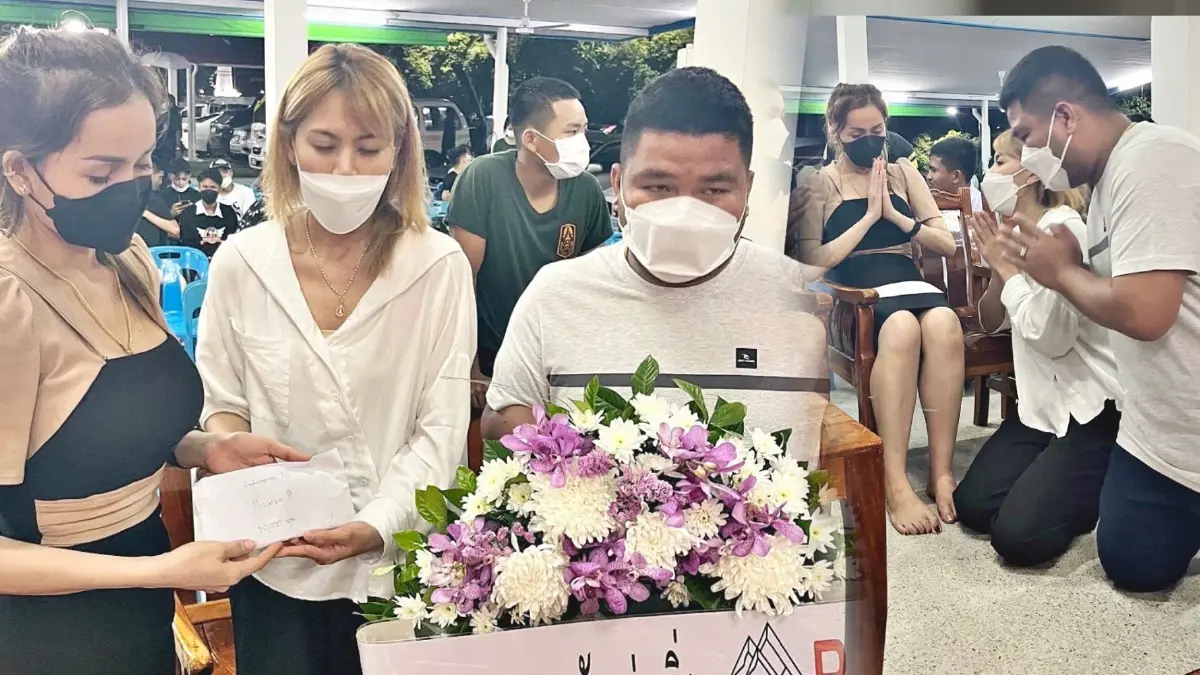 "เสี่ยบี Mountain B" คุกเข่าขอขมาแม่นักเรียน ม.5 เหยื่อไฟไหม้ผับ "เสี่ยบี Mountain B" คุกเข่าขอขมาแม่นักเรียน ม.5 เหยื่อไฟไหม้ผับ