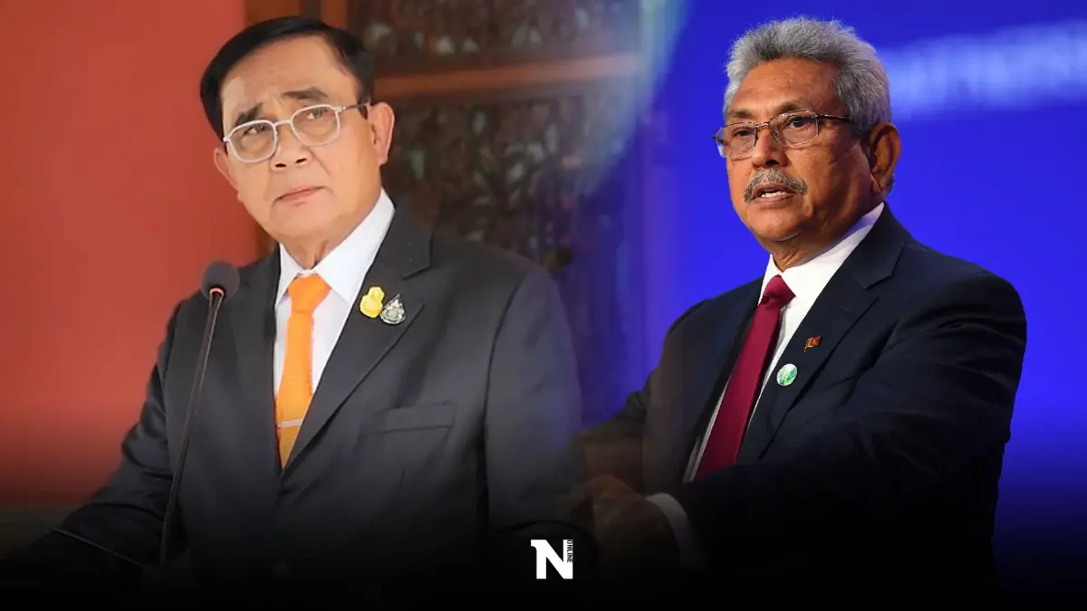 นายกฯ แจง"โกตาพญา ราชปักษา" อดีตปธน.ศรีลังกาแวะเข้าไทยแค่พักพิงชั่วคราว นายกฯ แจง"โกตาพญา ราชปักษา" อดีตปธน.ศรีลังกาแวะเข้าไทยแค่พักพิงชั่วคราว