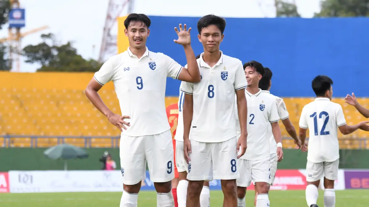 ทีมชาติไทย U19 เฉือน เมียนมา 1-0 ศึก"ทันเนียน คัพ"นัดสอง ทีมชาติไทย U19 เฉือน เมียนมา 1-0 ศึก"ทันเนียน คัพ"นัดสอง