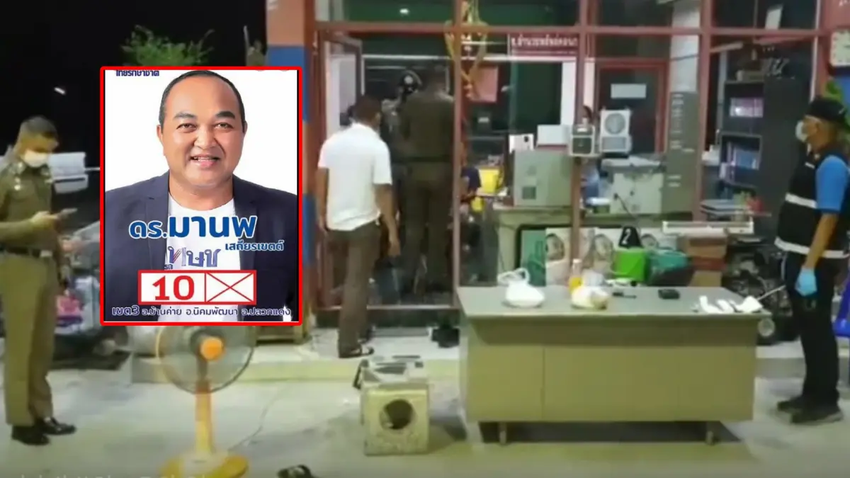 บุกเดี่ยวรัวยิง “ทนายดัง” อดีตผู้สมัครส.ส.พรรคไทยรักษาชาติ เสียชีวิต บุกเดี่ยวรัวยิง “ทนายดัง” อดีตผู้สมัครส.ส.พรรคไทยรักษาชาติ เสียชีวิต