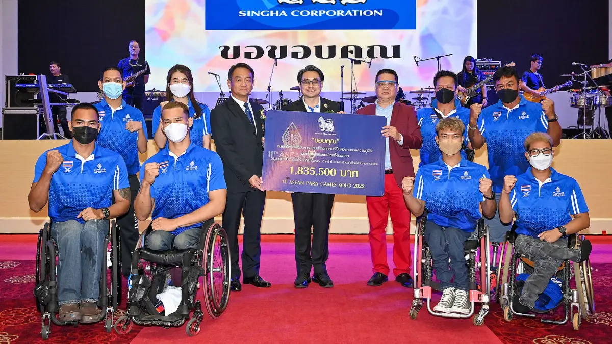 "สิงห์" มอบโบนัสทัพพาราไทย หลังคว้า 116 ทอง "อาเซียนพาราเกมส์"