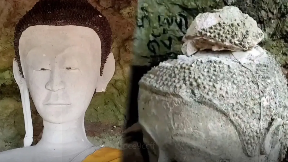 สะเทือนใจ ! พระพุทธรูปโบราณ 800 ปี ถูกมารศาสนาบุกทำลายเสียหาย สะเทือนใจ ! พระพุทธรูปโบราณ 800 ปี ถูกมารศาสนาบุกทำลายเสียหาย
