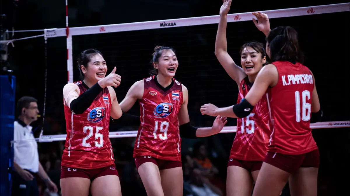 "วอลเลย์บอลหญิงไทย" สู้สุดใจก่อนพ่ายจีน 2-3 เซตตัดเชือกเอวีซีคัพ