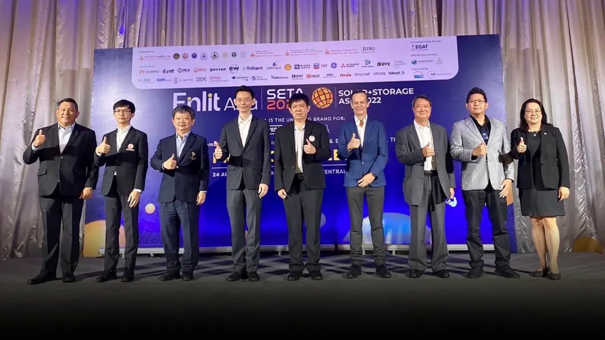 ประกาศความพร้อมการจัดงานด้านพลังงานที่ยิ่งใหญ่แห่งปี 2022 ในประเทศไทย “SETA 2022, Solar+Storage Asia 2022 และ Enlit Asia 2022”