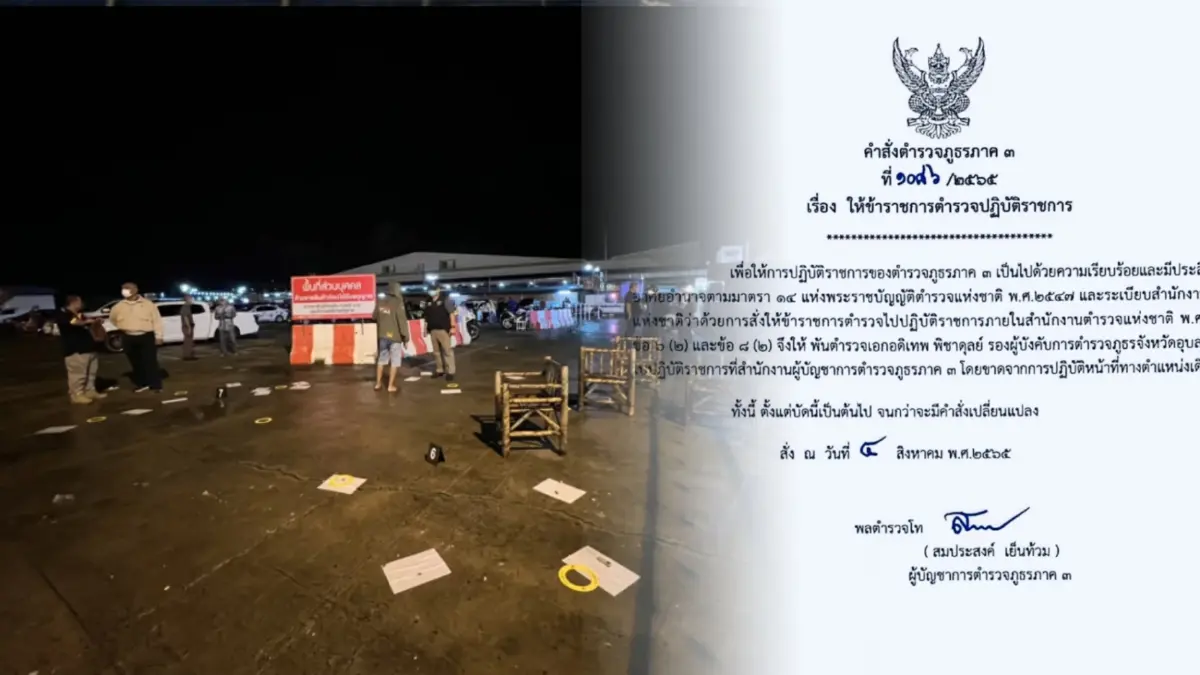 ตำรวจภูธรภาค 3 สั่งเด้งรองผู้การอุบลฯ บกพร่องระงับเหตุล่าช้า ตำรวจภูธรภาค 3 สั่งเด้งรองผู้การอุบลฯ บกพร่องระงับเหตุล่าช้า