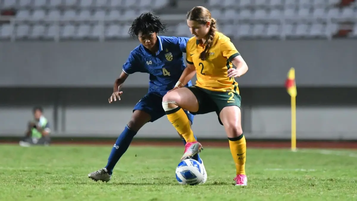 ฟุตบอลหญิง U18 พ่ายออสเตรเลีย 0-1 ตัดเชือกถ้วยอาเซียน ฟุตบอลหญิง U18 พ่ายออสเตรเลีย 0-1 ตัดเชือกถ้วยอาเซียน
