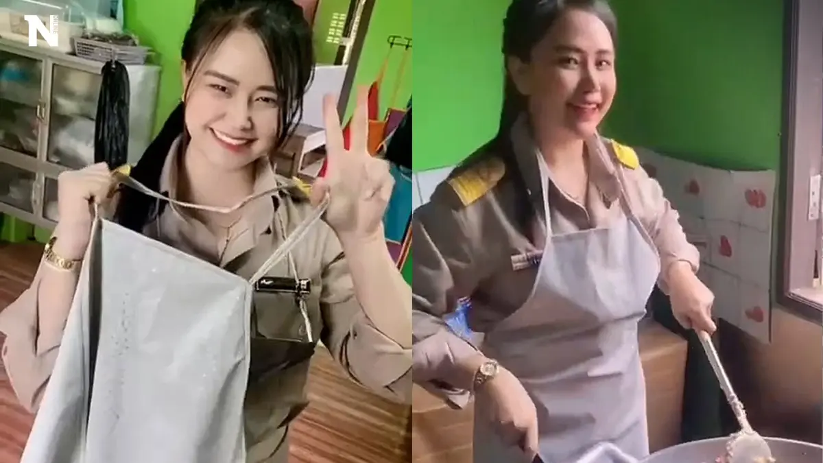 เป็นทุกอย่างให้เธอแล้ว ครูสาวสอนไปทำอาหารไป เป็นทุกอย่างให้เธอแล้ว ครูสาวสอนไปทำอาหารไป