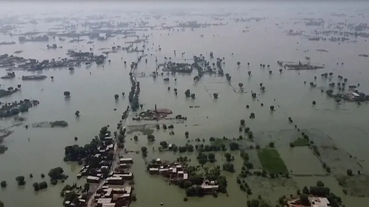 พื้นที่ 1 ใน 3 ปากีสถานจ่อจมบาดาลช่วงสิ้นฤดูมรสุม