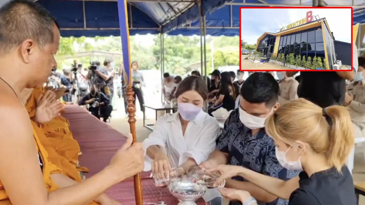 นิมนต์พระสวดครบ 5 วัน โศกนาฏกรรม “Mountain B” อุทิศส่วนกุศลให้ 15 ศพ
