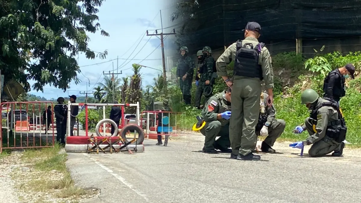 คนร้ายซุ่มยิงไปป์บอมบ์ซ้ำฐานปฎิบัติการ ทหารพลีชีพ 1 นาย คนร้ายซุ่มยิงไปป์บอมบ์ซ้ำฐานปฎิบัติการ ทหารพลีชีพ 1 นาย