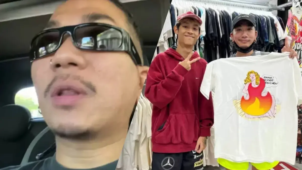 เฉลยแล้ว “แจ๊ส ชวนชื่น” สยบดราม่าซื้อเสื้อวินเทจ 1.5 ล้าน แค่แกล้งเล่น เฉลยแล้ว “แจ๊ส ชวนชื่น” สยบดราม่าซื้อเสื้อวินเทจ 1.5 ล้าน แค่แกล้งเล่น