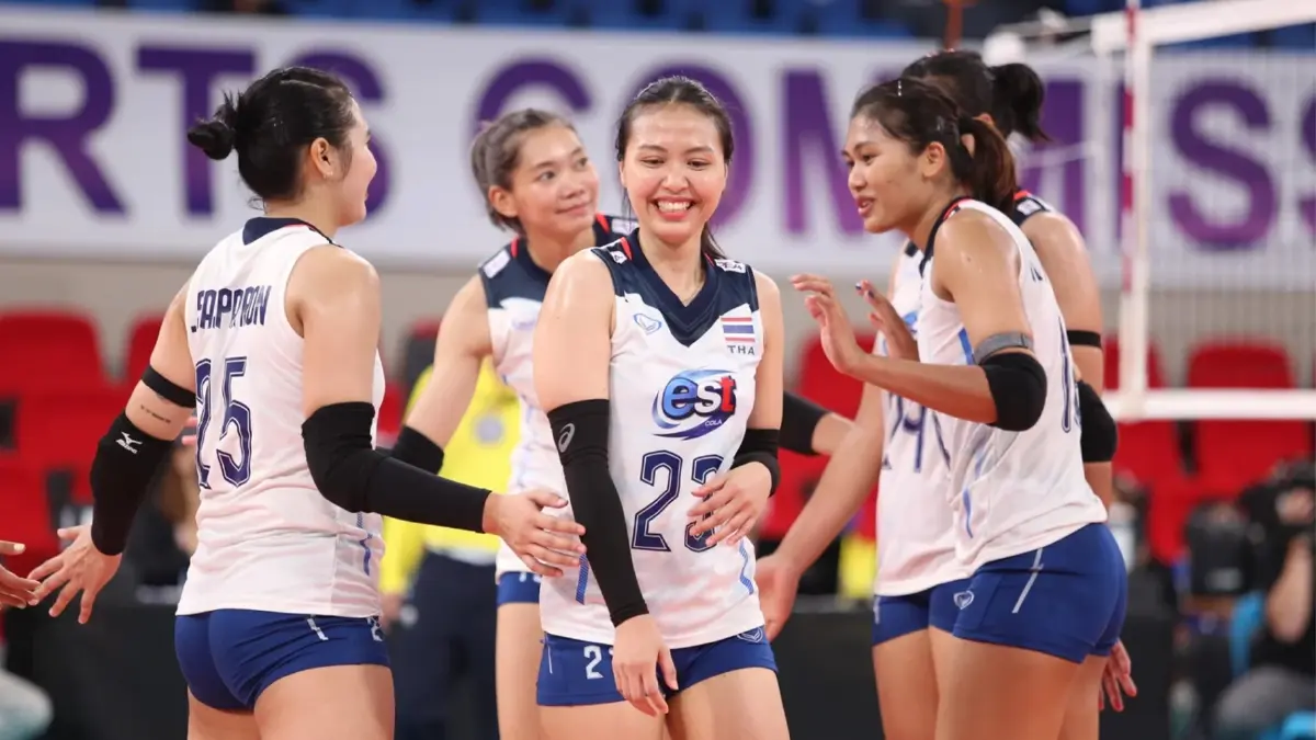 วอลเลย์บอลหญิงไทยชนะเวียดนาม 3-0 เซต ผงาดคว้าที่ 3 ศึกเอวีซีคัพ