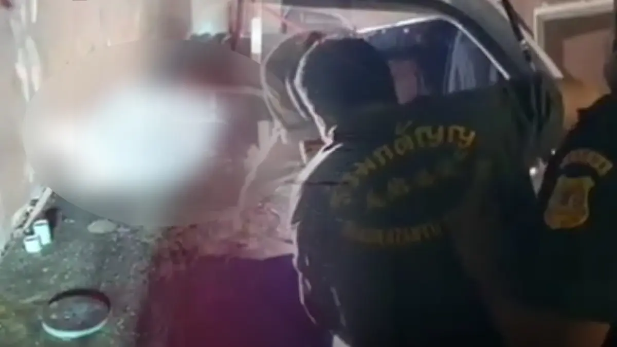 สลด ! พบสาวถูกแทง  จมกองเลือด นอนเสียชีวิตปริศนา