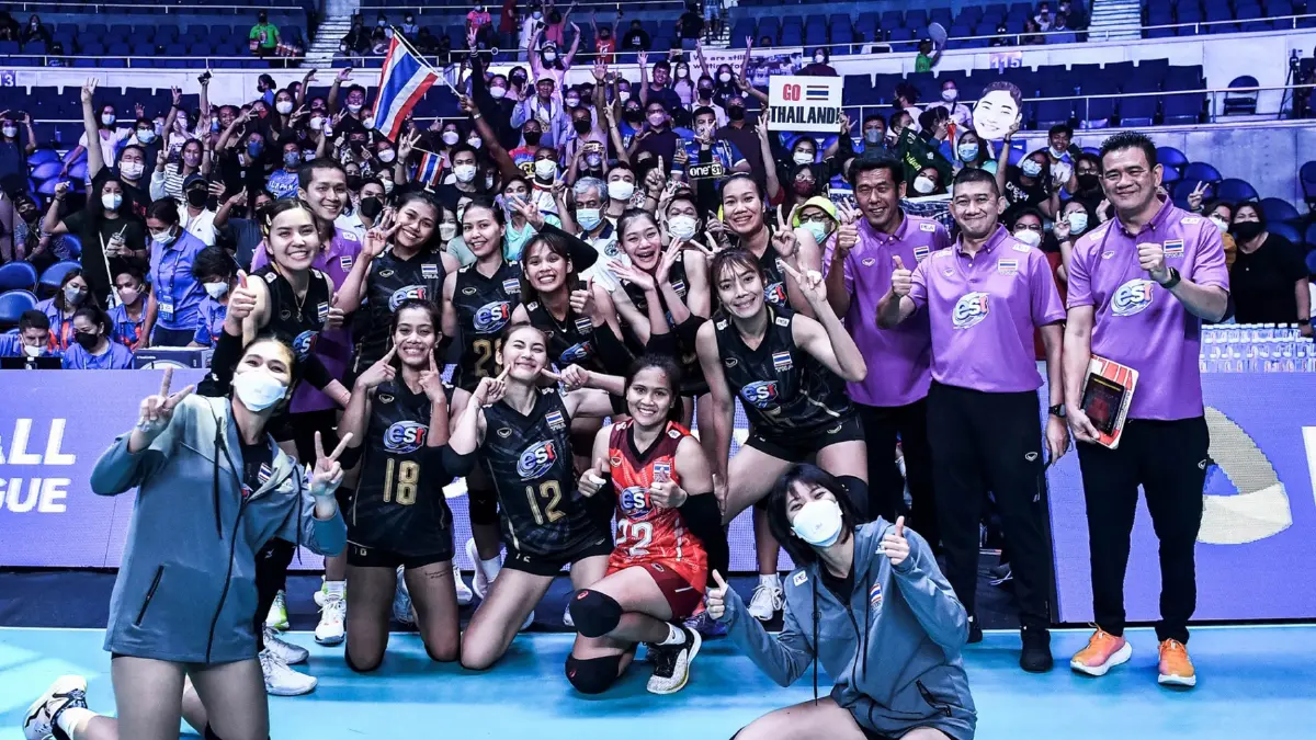 "วอลเลย์บอลไทย" ปะทะ "ฟิลิปปินส์" เอวีซีคัพรอบ 8 ทีม เช็กสถิติ-ช่องทางชมสด "วอลเลย์บอลไทย" ปะทะ "ฟิลิปปินส์" เอวีซีคัพรอบ 8 ทีม เช็กสถิติ-ช่องทางชมสด