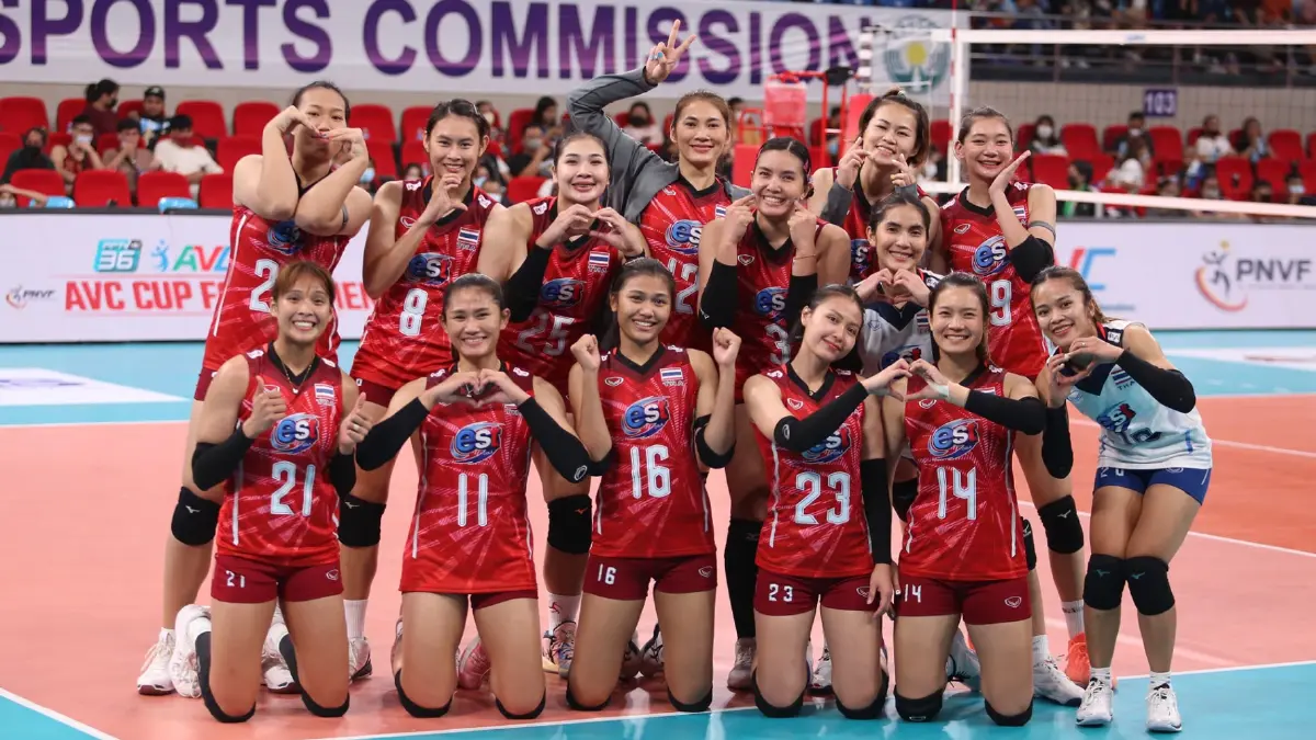 ส่งใจเชียร์วอลเลย์บอล "ไทย vs จีน" ตัดเชือกเอวีซีคัพ เช็กสถิติ-ช่องทางชมสด