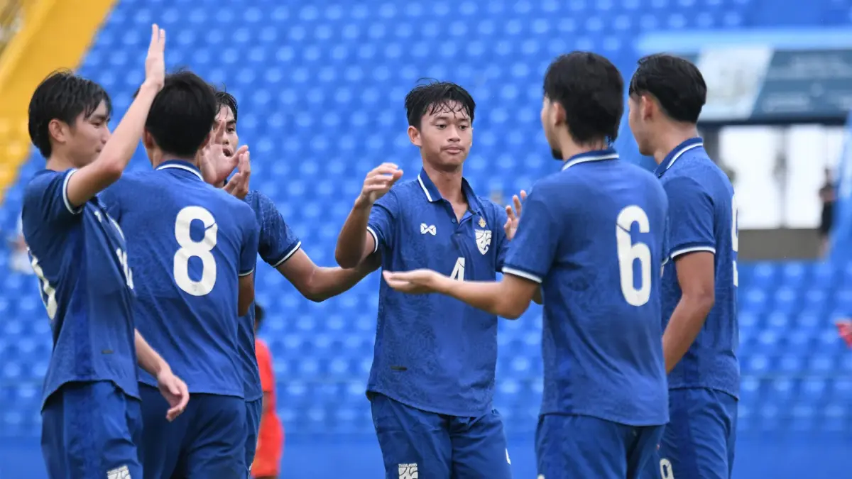 ไทย U19 ถลุงเมียนมา 7-3 คว้าอันดับ 3 ศึกทันเนียน คัพ ไทย U19 ถลุงเมียนมา 7-3 คว้าอันดับ 3 ศึกทันเนียน คัพ