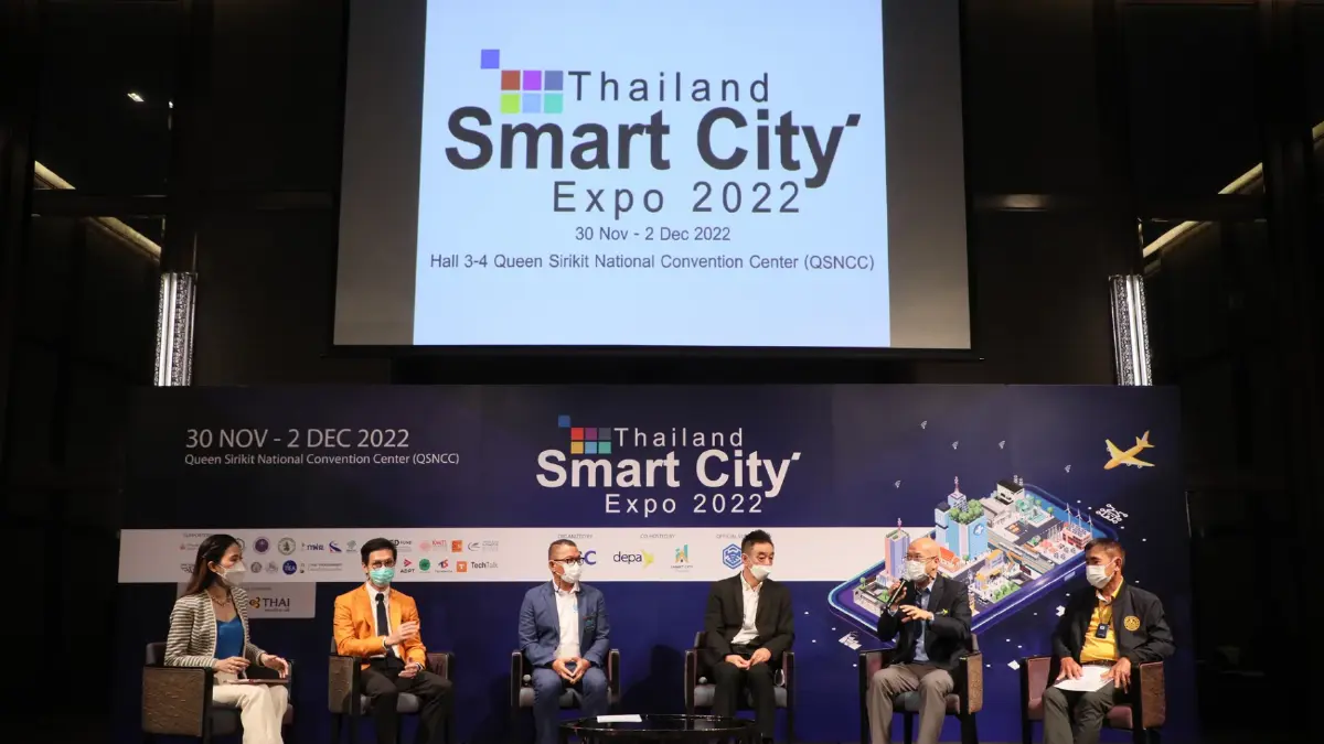 "Thailand Smart City Expo 2022" ประเทศไทย สู่เมืองอัจฉริยะ
