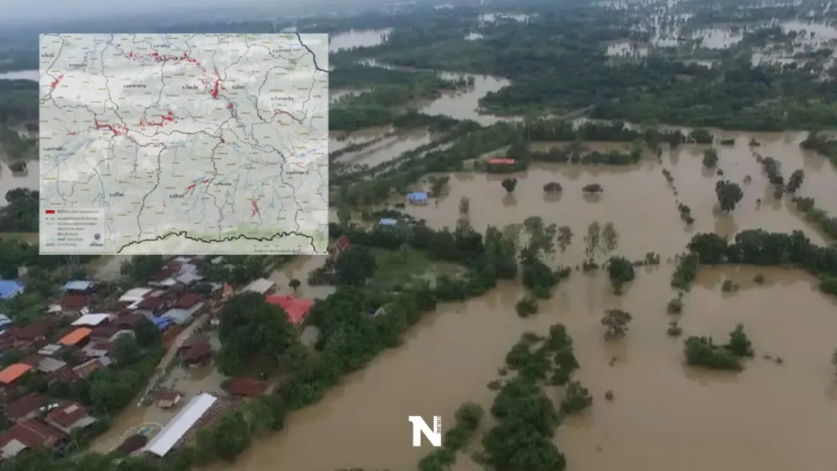"จิสด้า" เผยภาพดาวเทียมล่าสุดพบพื้นที่อีสานท่วมแล้วกว่า 3.7 แสนไร่ "จิสด้า" เผยภาพดาวเทียมล่าสุดพบพื้นที่อีสานท่วมแล้วกว่า 3.7 แสนไร่