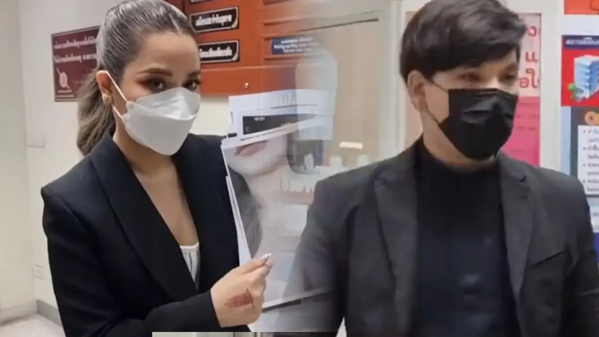 ไฮโซเบลล์ ประจันหน้าอดีตสามีลูกดีเจดัง ไกล่เกลี่ยค่าเสียหายพังประตูบ้าน ไฮโซเบลล์ ประจันหน้าอดีตสามีลูกดีเจดัง ไกล่เกลี่ยค่าเสียหายพังประตูบ้าน