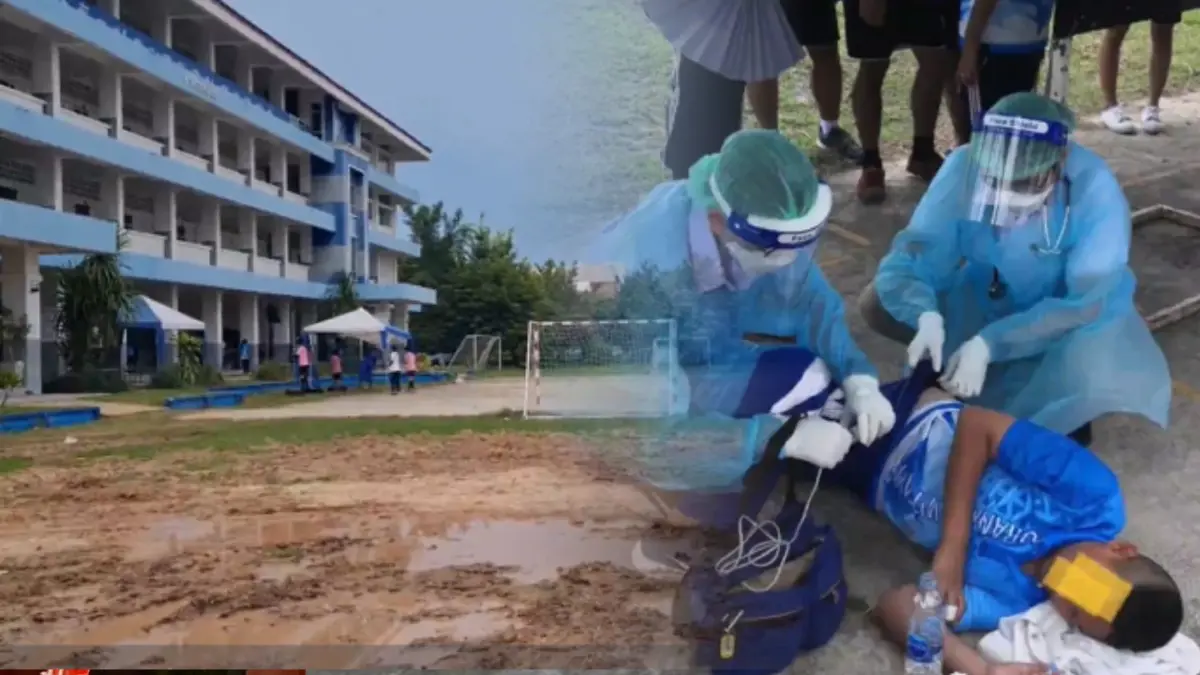 ยิงสนั่นกลางกีฬาสีโรงเรียนดังเมืองโคราช เด็ก ม.1 โดนลูกหลงเจ็บสาหัส ยิงสนั่นกลางกีฬาสีโรงเรียนดังเมืองโคราช เด็ก ม.1 โดนลูกหลงเจ็บสาหัส