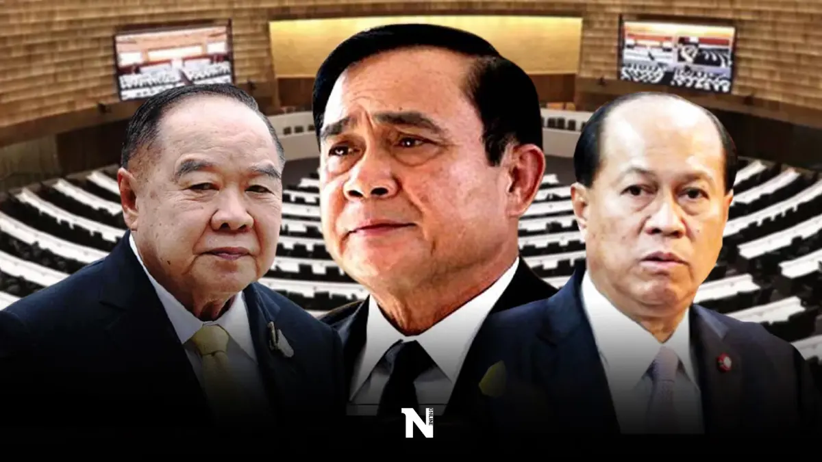 "3 ป." ปิดห้องคุย ถกสูตรหาร100 ปัดตอบดีลจับมือเพื่อไทย