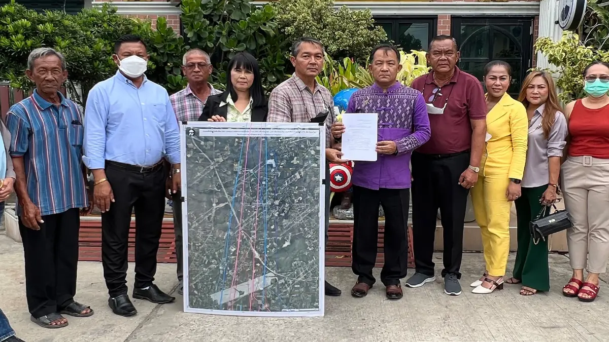 ชาวบ้านฉาง ร้อง "ศรีสุวรรณ" โครงการสนามบินอู่ตะเภาทำ 480 ครัวเรือนเดือดร้อน