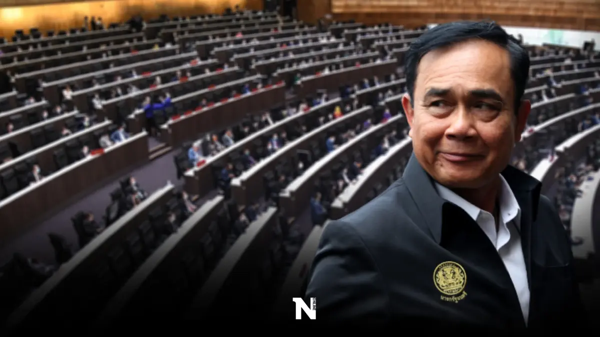 "บิ๊กตู่"ยิ้มมุมปากแทนคำตอบหลังถูกสื่อถามยุบสภา "บิ๊กตู่"ยิ้มมุมปากแทนคำตอบหลังถูกสื่อถามยุบสภา