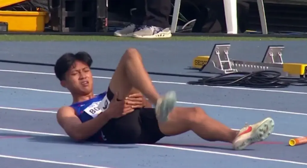 "เทพบิว" เจ็บ กัดฟันวิ่ง 4x100 เมตร ไม่ผ่านเข้าชิง "จอชชัว" ควบ 400 เมตร อันดับ 5