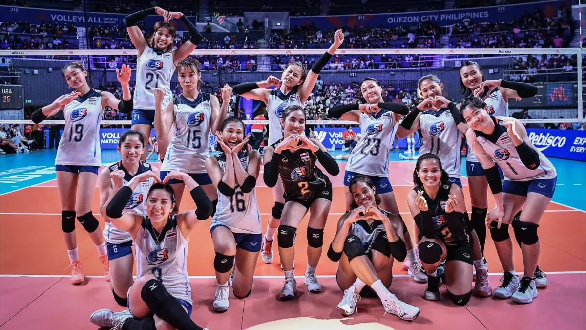 "วอลเลย์บอลสาวไทย" อัดออสเตรเลีย 3-0 เซตศึกเอวีซีคัพนัด 2