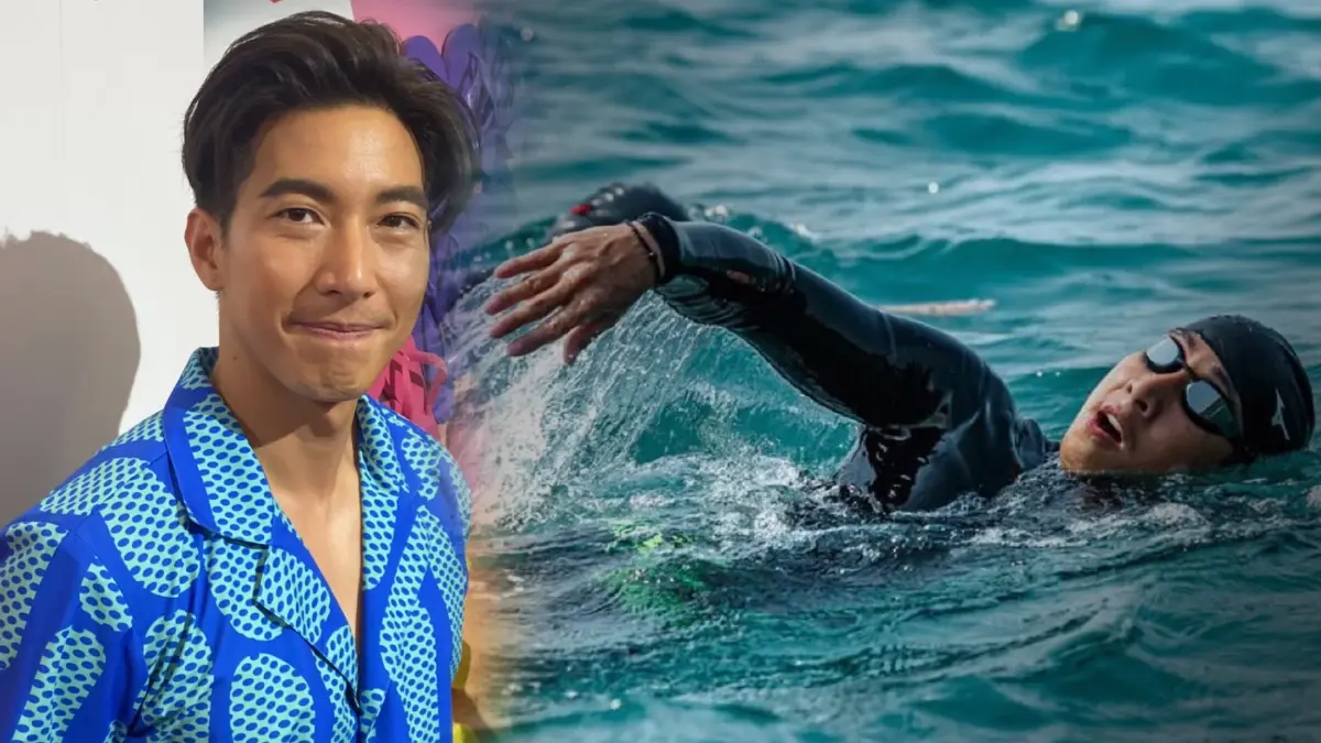 "โตโน่" นับวันรอ "ณิชา" กลับไทย ฟิตหนักเตรียมว่ายน้ำข้ามโขง หาเงินบริจาค รพ.