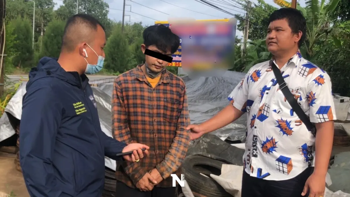 รวบอดีตทหารกัมพูชากบดานในไทยหลังก่อเหตุยิงแฟนสาวเน็ตไอดอลดับ รวบอดีตทหารกัมพูชากบดานในไทยหลังก่อเหตุยิงแฟนสาวเน็ตไอดอลดับ