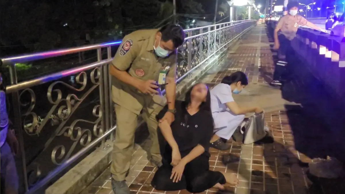 สาวเชียงใหม่น้อยใจชีวิตไลฟ์สด ขอจบชีวิตตัวเอง โชคดีพลเมืองดีช่วยไว้ทัน