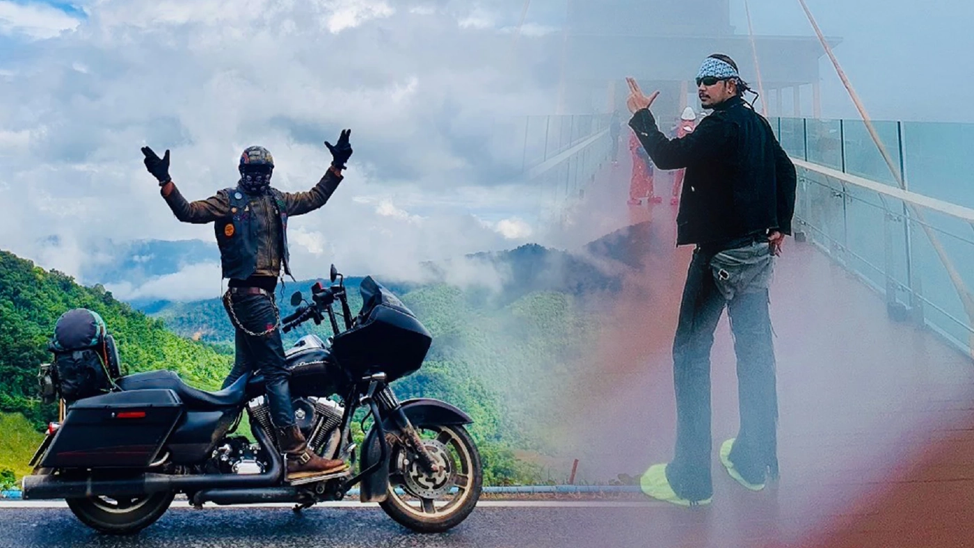 Biker on the way เที่ยวทั่วไทยควบสองล้อไปกับ Harley Davidson Road Glide 2011