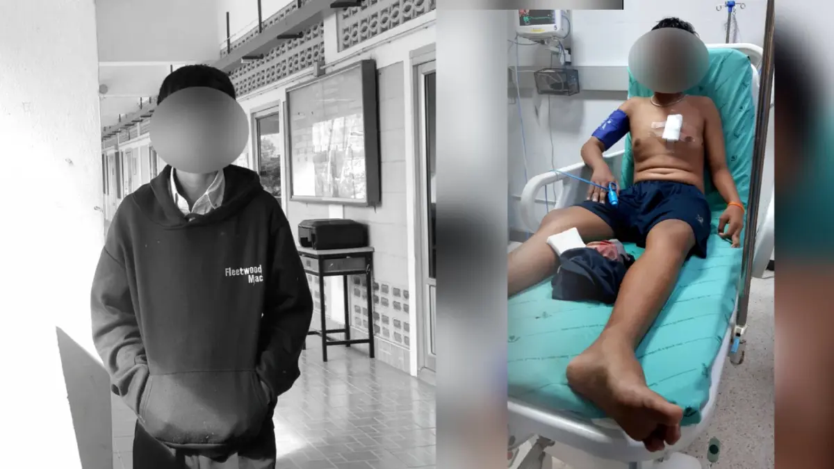 สลด คู่หูนักกีฬาวัย 14 ถูกดักยิง เจ็บสาหัส 1 เสียชีวิต 1 ตร. คาดยิงผิดตัว สลด คู่หูนักกีฬาวัย 14 ถูกดักยิง เจ็บสาหัส 1 เสียชีวิต 1 ตร. คาดยิงผิดตัว
