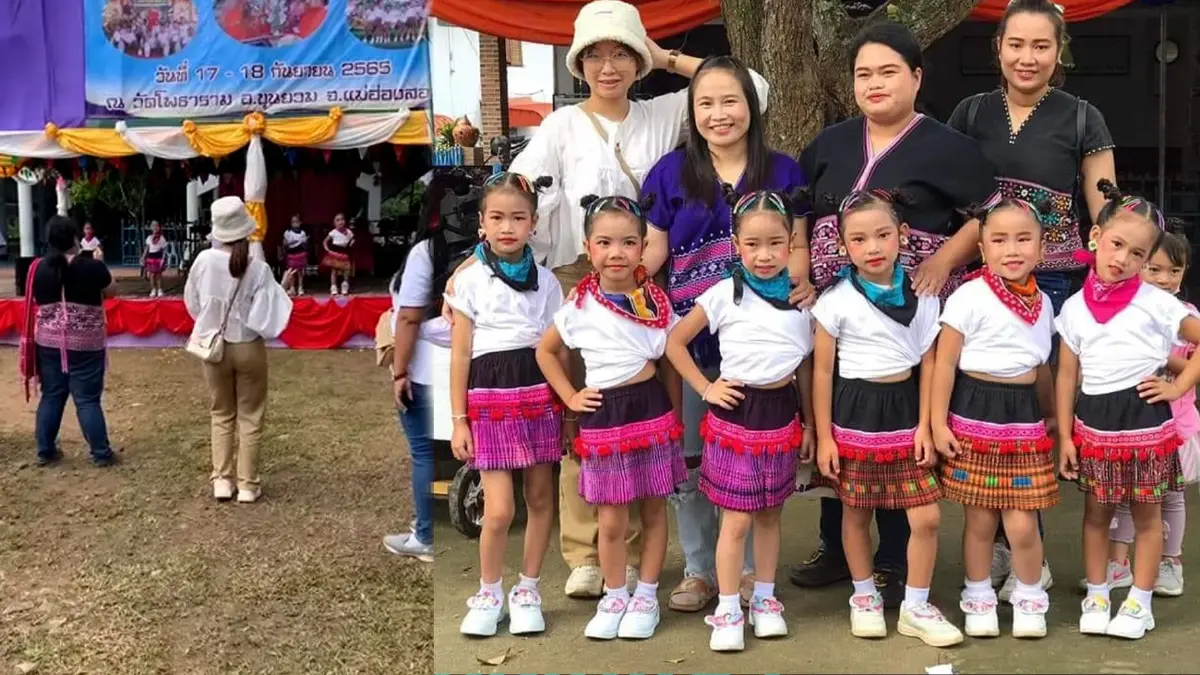 ครูสาวเต้นติดขอบเวที ให้กำลังใจลูกศิษย์ตัวน้อย กลัวท่าจะไม่เป๊ะ ครูสาวเต้นติดขอบเวที ให้กำลังใจลูกศิษย์ตัวน้อย กลัวท่าจะไม่เป๊ะ