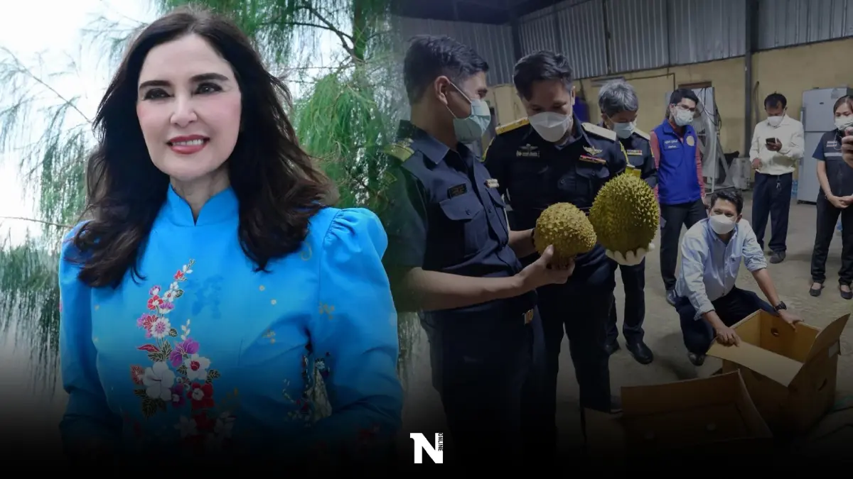 "มนัญญา" ย้ำรักษาคุณภาพส่งออกทุเรียน ผลไม้ไทย-จีน สวมสิทธิ์แจ้งดำเนินคดี