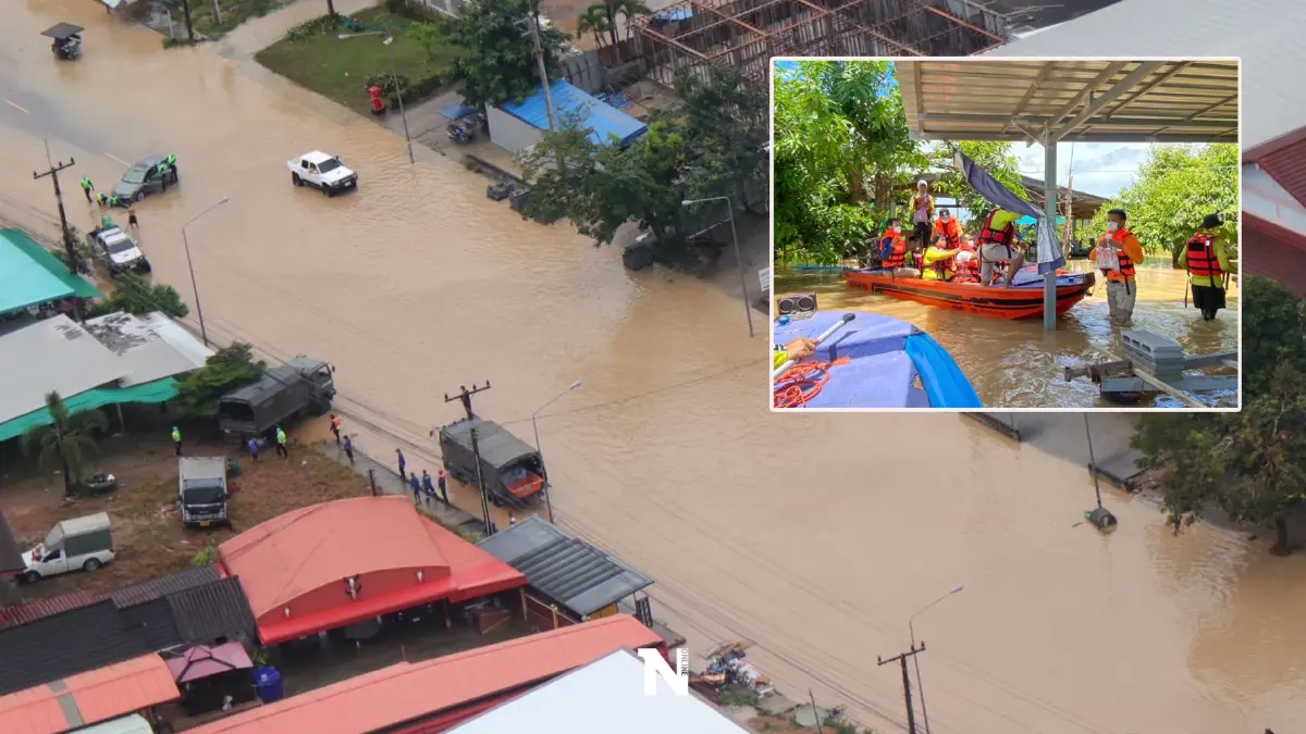 ปภ.เร่งช่วยน้ำท่วม 6 จังหวัด และ กทม. เดือนร้อนหนัก 1.48 แสนครัวเรือน
