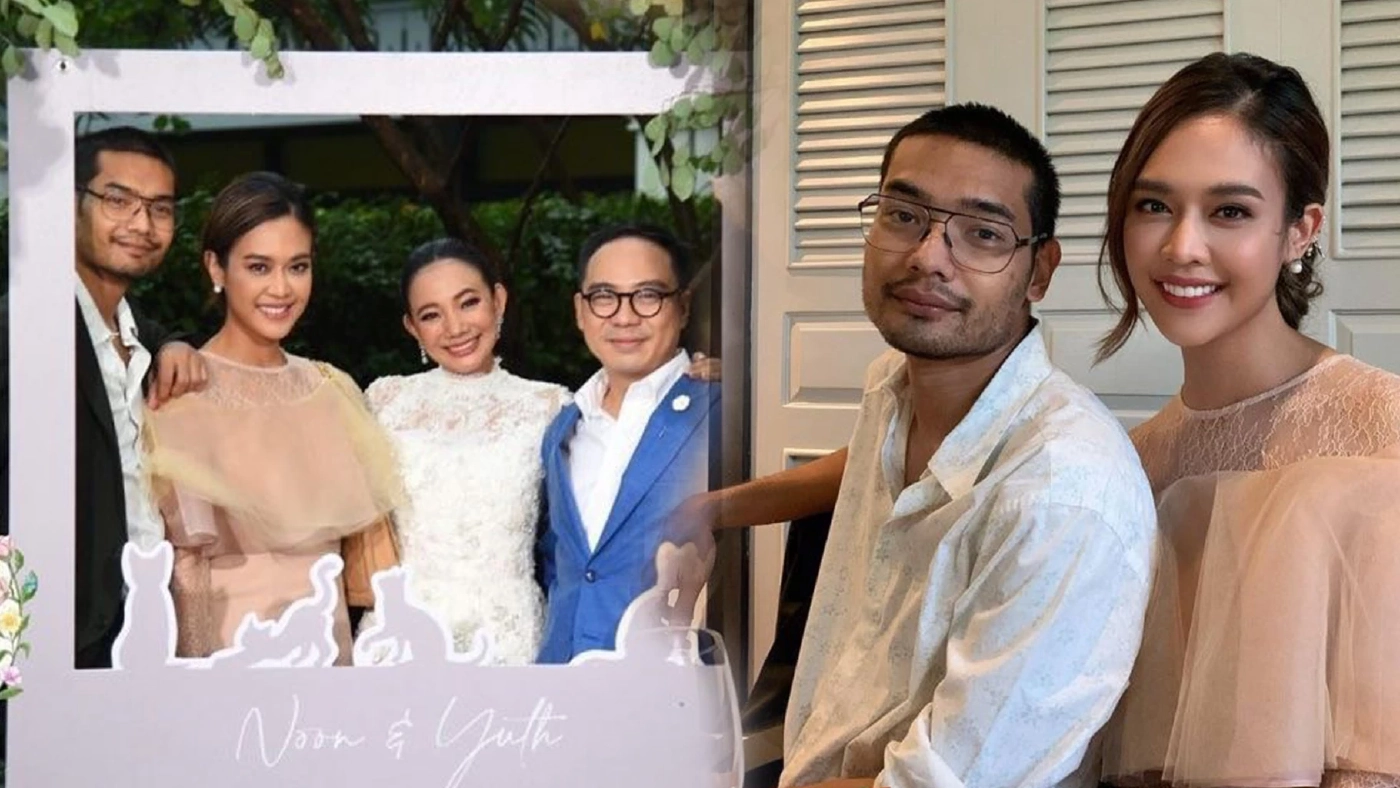 "คุณชายอดัม" หัวใจไม่ว่างแล้ว เปิดตัวแฟนสาว ในงานแต่งของครอบครัว