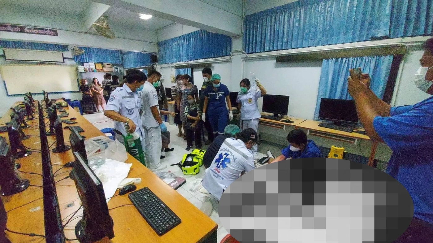 สลด นักเรียน ม.3 ถูก "คีย์บอร์ด" คอมพิวเตอร์ ระเบิดใส่หน้าเสียชีวิต