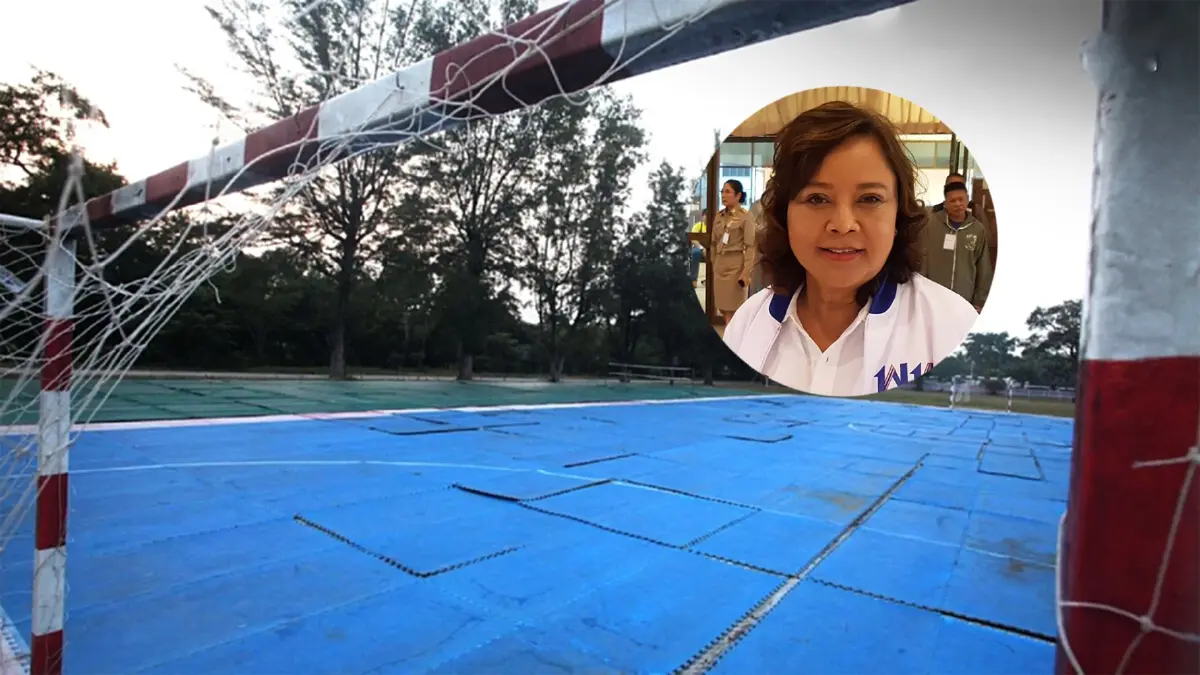 อสส.ฟ้อง "สมหญิง" ส.ส.เพื่อไทยกับพวก คดีทุจริตสร้างสนามฟุตซอลโรงเรียน อสส.ฟ้อง "สมหญิง" ส.ส.เพื่อไทยกับพวก คดีทุจริตสร้างสนามฟุตซอลโรงเรียน