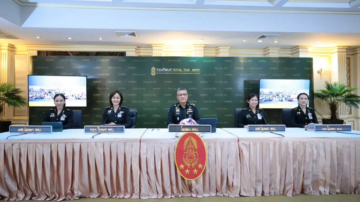 ทีมโฆษก ทบ. ตีปี๊บผลงานยุค "บิ๊กบี้" ย้ำมุ่งประโยชน์กำลังพล-ประชาชน