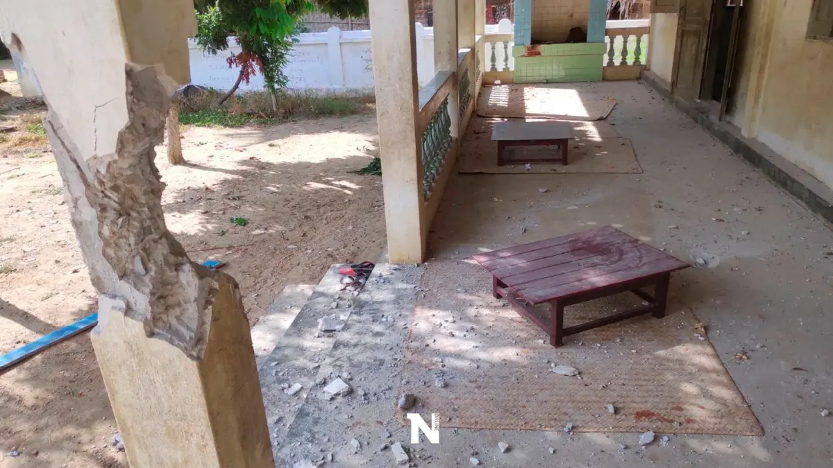 สุดสลด! เฮลิคอปเตอร์ กองทัพเมียนมา กราดยิงใส่โรงเรียน นร.ดับ-เจ็บนับสิบ สุดสลด! เฮลิคอปเตอร์ กองทัพเมียนมา กราดยิงใส่โรงเรียน นร.ดับ-เจ็บนับสิบ