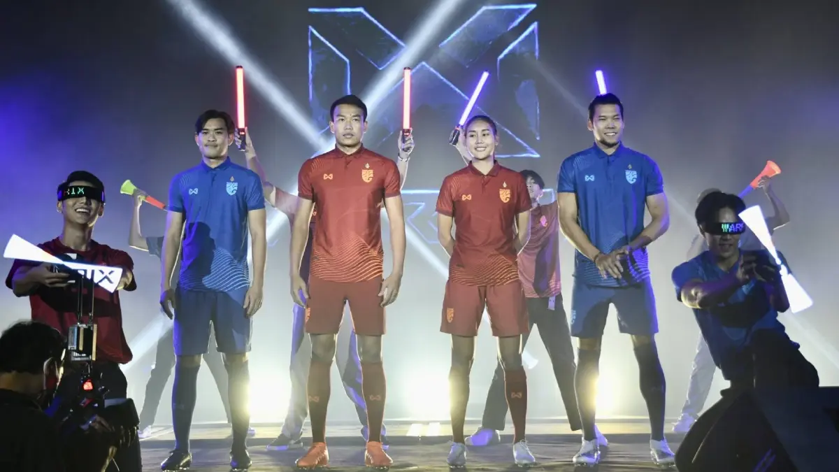 วอริกซ์ เปิดตัวชุดแข่งขันฟุตบอลทีมชาติไทยใหม่