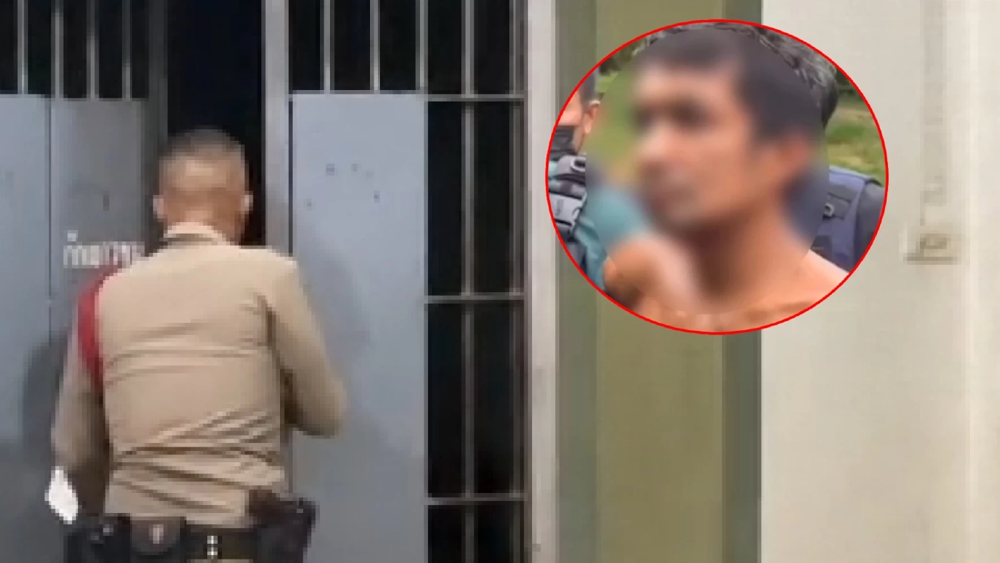 “เสี่ยต้อย” มือยิงเด็กม.6  คลั่งกลางโรงพัก อาละวาดซ้อมผู้ต้องหา (มีคลิป)