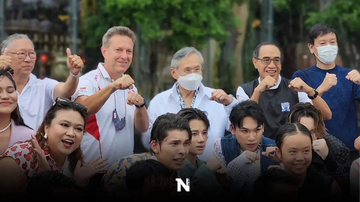 ไม่กลัวฝน! "ดอน"ลุยเต้นมวยไทยร่วมเยาวชน หวังขับเคลื่อนสู่โอลิมปิก ไม่กลัวฝน! "ดอน"ลุยเต้นมวยไทยร่วมเยาวชน หวังขับเคลื่อนสู่โอลิมปิก