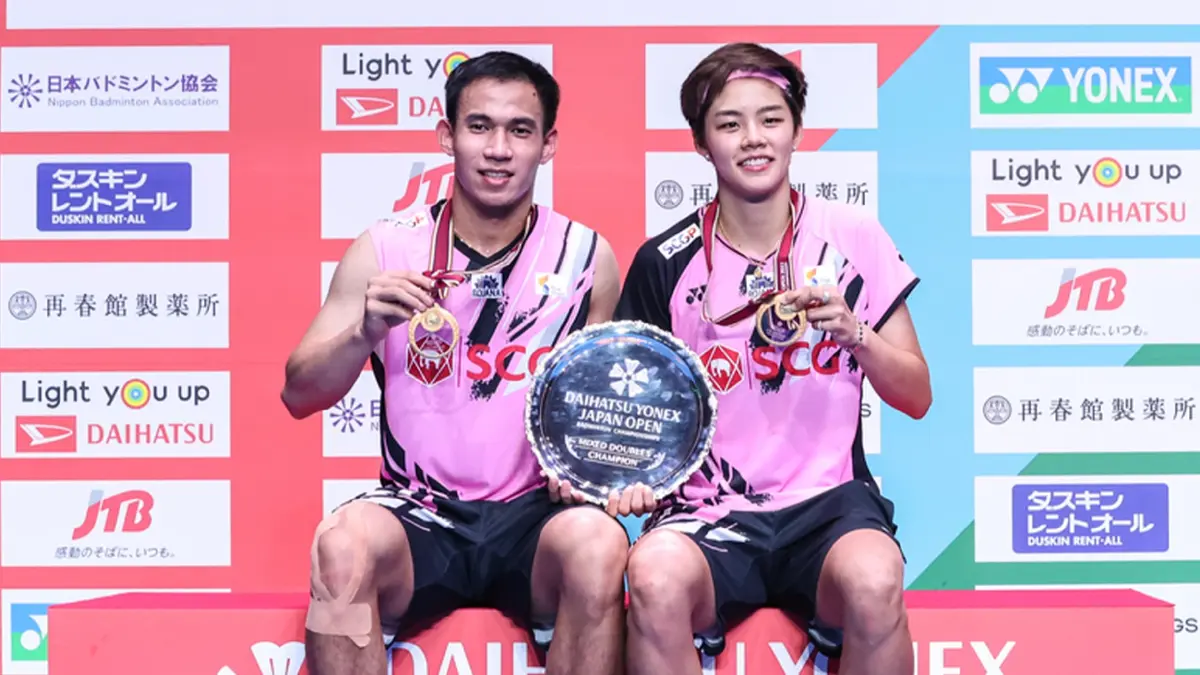 นายกฯส.แบดเชื่อ "บาส-ปอป้อ" ดีพอคว้าเหรียญ อลป. 2024 นายกฯส.แบดเชื่อ "บาส-ปอป้อ" ดีพอคว้าเหรียญ อลป. 2024